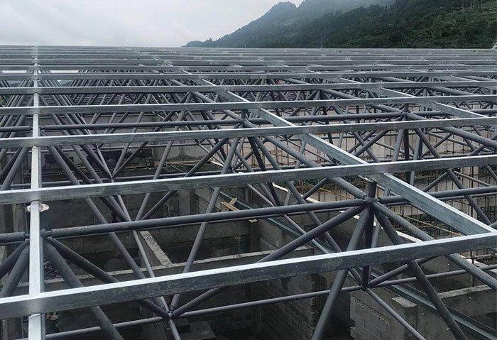 乐清仁怀冠英学校艺体楼网架
